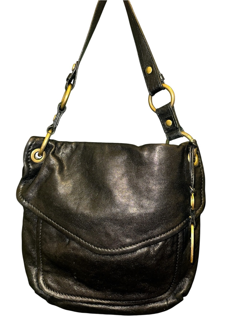 Fossil Leather Satchel